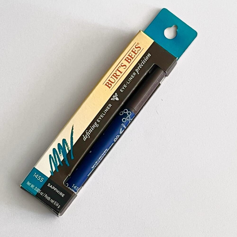 Burts Bees Fine Tip Defining Retractable Gel-Like Eyeliner SAPPHIRE 1455